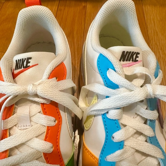 Brand New Youth size 6 Nike Court Borough Recraft Multicolor Low-Top Sneakers - Picture 7 of 11